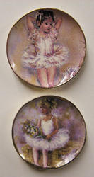 Miniature Ballerina Collector Plates