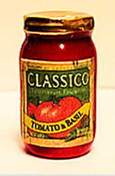 Classico Tomato Basil Pasta Sauce Zuru Mini brand Lot fits Barbie Dollhouse 