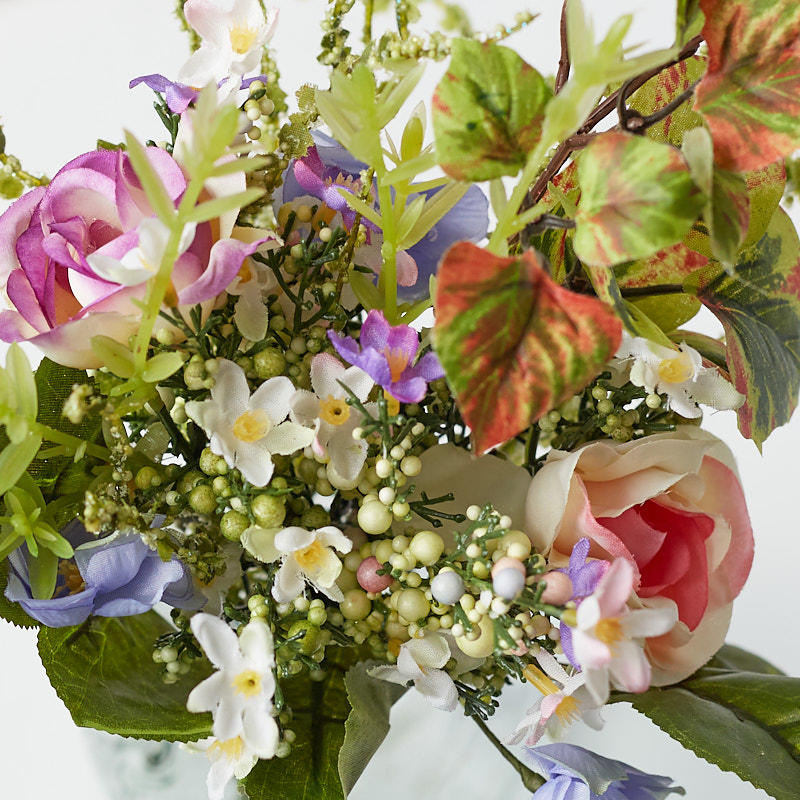 Artificial Mixed Summer Bouquet - Bushes + Bouquets - Floral Supplies ...
