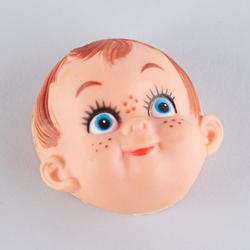 Rubber Impish Baby Doll Face