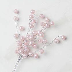 Pink Faux Pearl Spray