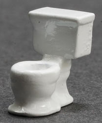 Dollhouse Miniature Tiny Toilet