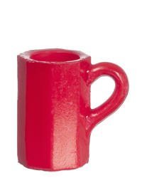 Bulk Miniature Red Beer Mugs