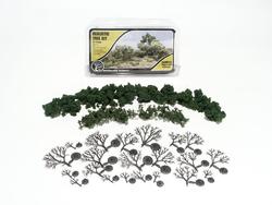 Miniature Medium Green Deciduous Trees DIY Kit