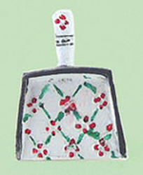 Dollhouse Miniature Cherry Design Dust Pan