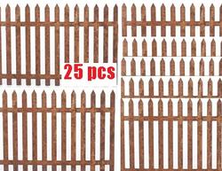 Bulk Rusty Tin Picket Fences