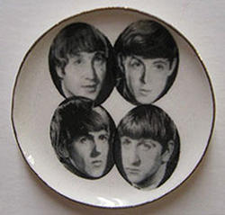 Dollhouse Miniature The Beatles Platter