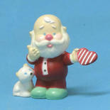 Miniature Santa Figurine