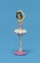 Dollhouse Miniature Ballerina Figurine