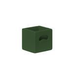 Dollhouse Miniature Green Cube Storage Box
