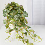 Artificial Hanging Frosted Grape Leaf Bush