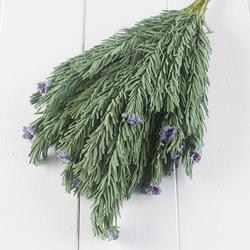 Purple Artificial Wildflower Bush