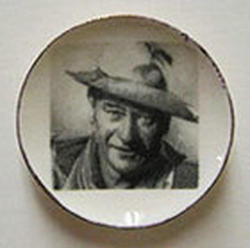 Miniature John Wayne Collector Plate