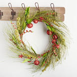 Star and Bell Holiday Wreath