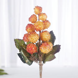 Icy Artificial Grape Cluster Pick