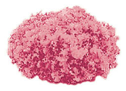 Dollhouse Miniature Round Blossom Bush - Rose Color - 3pcs