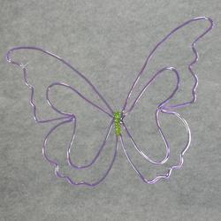 Purple Butterfly Wall Decor
