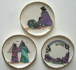 Dollhouse Miniature Platters