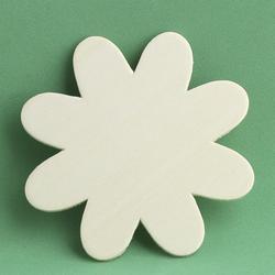 Unfinished Wooden Flower Cutouts