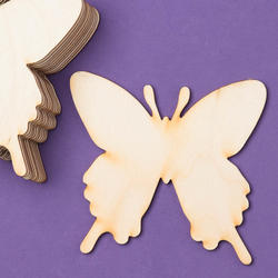 Unfinished Wood Butterfly Cutouts