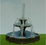 Dollhouse Miniature Fountain