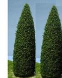 Dollhouse Miniature Pine Trees - 7 Inches Tall - 2pcs.