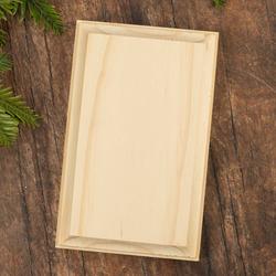 3 x  Wooden rectangle MDF Plaques 155mm x 80mm 