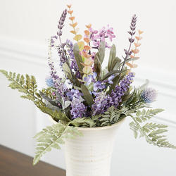 Premade Lavender Thistle and Eucalyptus Bouquet