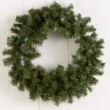 24" Artificial Elk Mountain Pine Wreath