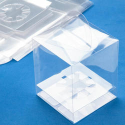 Clear Cupcake Boxes with Handle