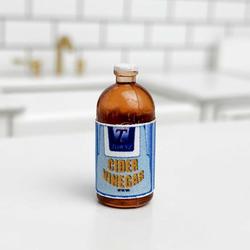 Dollhouse Miniature Cider Vinegar Bottle