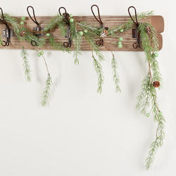 Artificial Spruce and Green Berry Drip Garland