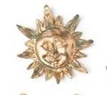 Gold Sun Ornament - True Vintage