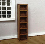 Dollhouse Miniature Cassin Narrow Bookcase Kit