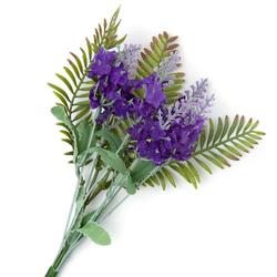 Artificial Lavender and Fern Pick