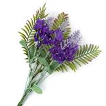 Artificial Lavender and Fern Pick