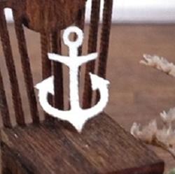 Dollhouse Miniature Anchor Decor