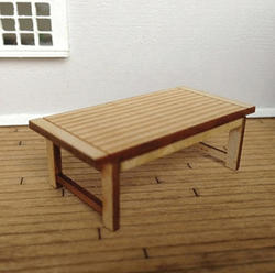 Dollhouse Miniature Cape May Rectangular Table Kit