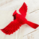 Fat Open Wing Cardinals with Clips