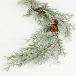 Artificial Pine and Twig Garland with Cones
