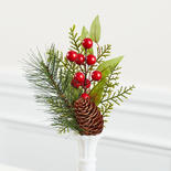 Artificial Pine and Berry Pick