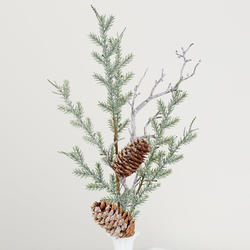 Artificial Pine and Twig Spray