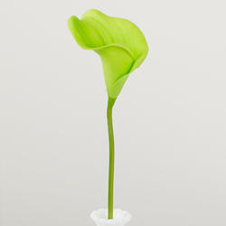 Artificial Green Calla Lily Stem