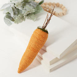 Artificial Orange Rope and Twig Carrot