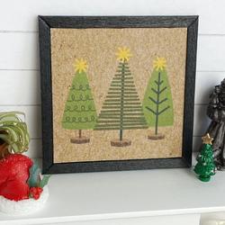 Dollhouse Miniature Christmas Trees Picture