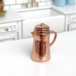 Dollhouse Miniature Copper Coffee Pot