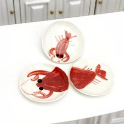 Miniature Lobster Collector Plates