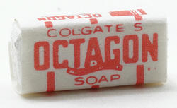 Dollhouse Miniature Vintage Octagon Soap