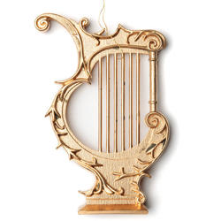 Gold Instrument Ornament - True Vintage