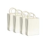 Dollhouse Miniature White Shopping Bags
